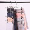 Вешалки для брюк, экономящие место, 4-уровневые органайзеры и хранение для шкафа, вешалки для юбок с зажимами, вешалки для джинсов и шарфов, предметы первой необходимости для шкафа