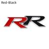 Metal Car Front Hood Grille Decal Trunk Badge RR Logo Sticker Accessories