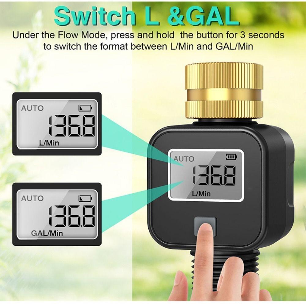 High Accuracy Digital Flowmeter Water Consumption Meter Water Consumption Measurement