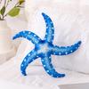 Имитация морской звезды подушка морская жизнь плюшевая игрушка пятилучевая морская звезда кукла общежитие диван подушка украшения