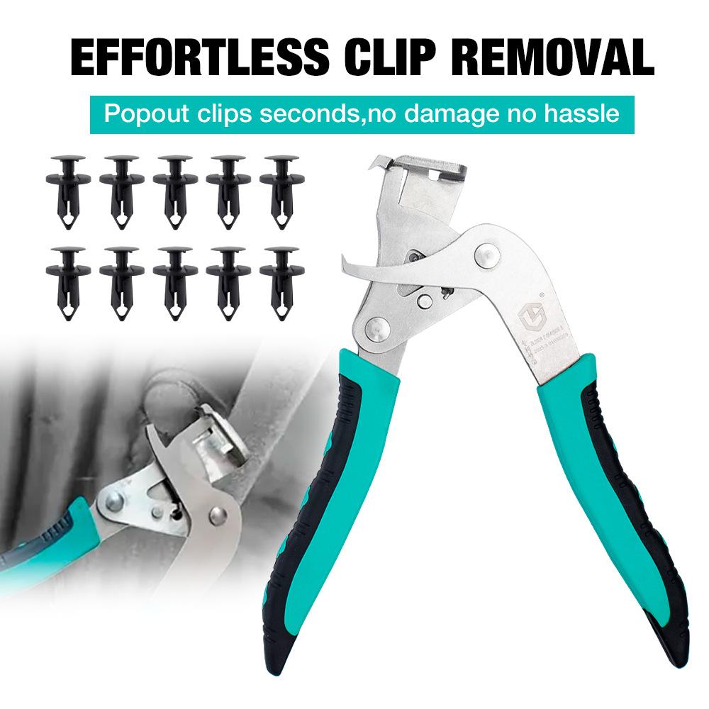 Car door panel buckle disassembly pliers, car buckle pliers, compact, portable and thick, 6 inches 8 inches, quick disassembly buckle pliers