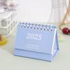 2025 Настольный календарь с откидной крышкой, календарь-спираль, планировщик расписания, список дел, блокнот, органайзер для управления временем, школьные принадлежности для дома и офиса