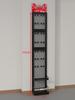 Compact Snack & Gum Display Rack with Multi-Layer Hooks for Supermarkets