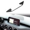 Soft Carbon Fiber Center Console 10.25 Inches Navigation Screen Base Panel Trim Sticker Accessories For Kia Stinger -