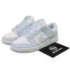 Dunk Low Sheer Lace Pack Голубой оттенок IB7311-100 Специальные шнурки Женский размер