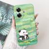 Для Realme Note 60 2024 Милый Мультяшный Чехол-Кролик Панда Для Realme Note60 4G Мягкий Силиконовый Ударопрочный Чехол