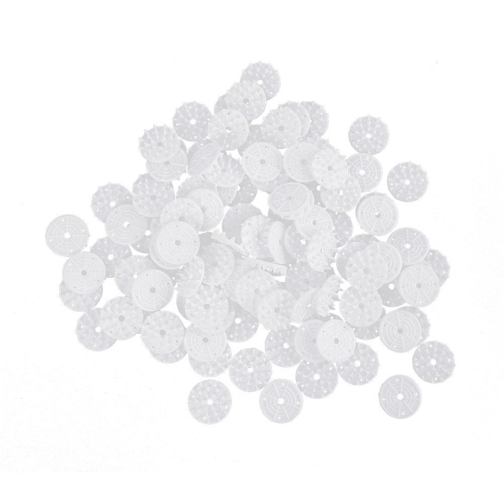 100-300PCS Plastic Lotus Button Acupressure Yoga Mat Spikes Pilates Cushion Pad Needle for Better Neck Back and Foot Massage