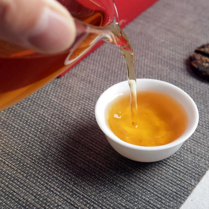 Юньнаньский Премиальный Хунъянь Чайный Блин Защита Желудка Органический Черный Чай