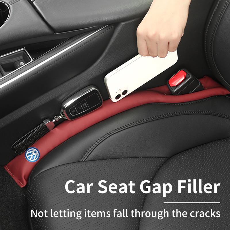 Car Seat Gap Filler Anti-Leak Filler Side Seam Plugs For VW R Scirocco Jetta Beetle Golf Passat Polo Tiguan Sharan Touran