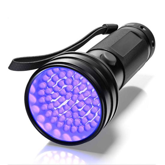 Фонарик Yousheng UV Black Light Компактный дизайн Портативный широкополосный аккумуляторный ультрафиолетовый детектор черного света