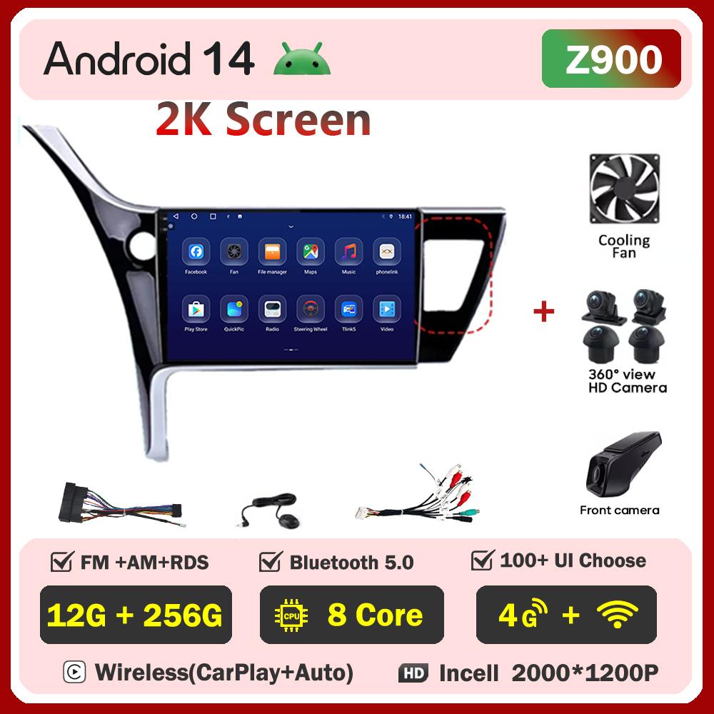 Для Toyota Corolla 11 Auris E180 2017 2018 2019 Carplay Auto Экран Беспроводной Android Auto Автомобильные Интеллектуальные Системы Автомобильный DSP