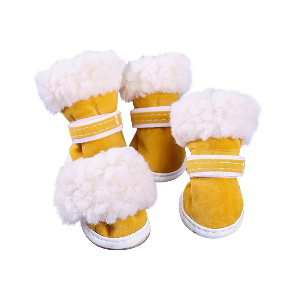 Теплая обувь для домашних животных Зимние милые зимние сапоги Хлопковая обувь Товары для животных