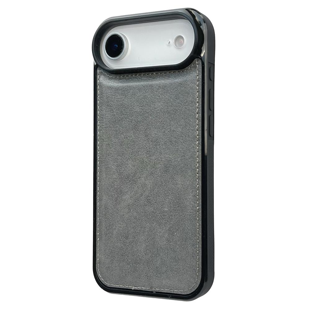 Для iPhone Air Чехол Текстура теленка ПУ кожа Защита от отпечатков пальцев Задняя крышка для телефона