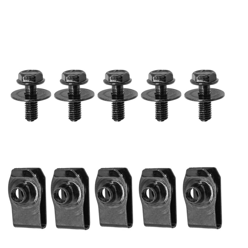 Car Hood Body Spiral Bumper Push-pull Iron Screw Iron Sheet Fixer