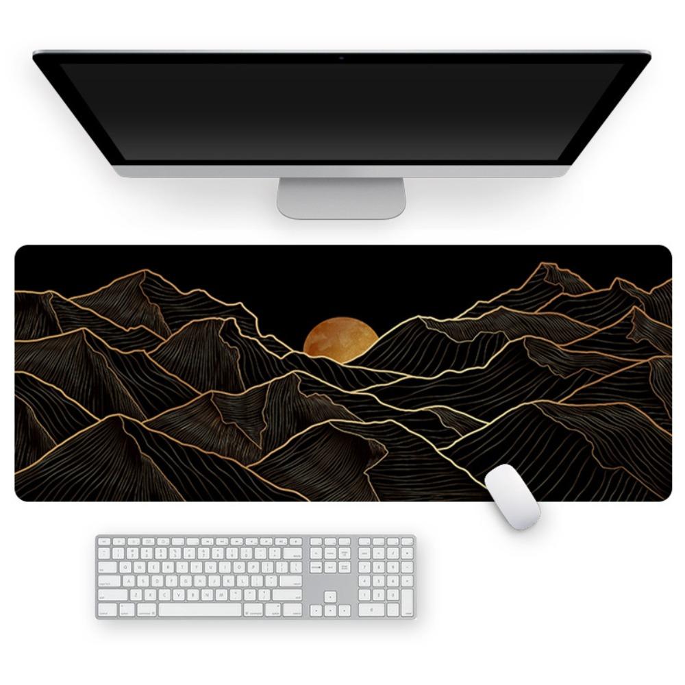 Коврик для мыши большого размера с горячими клавишами EXCO Офисный нескользящий настольный коврик Коврики для клавиатуры Аксессуары для ПК