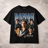 Футболка Damon Salvatore Дневники Вампира Иэн Сомерхолдер Футболка для Фанатов Унисекс