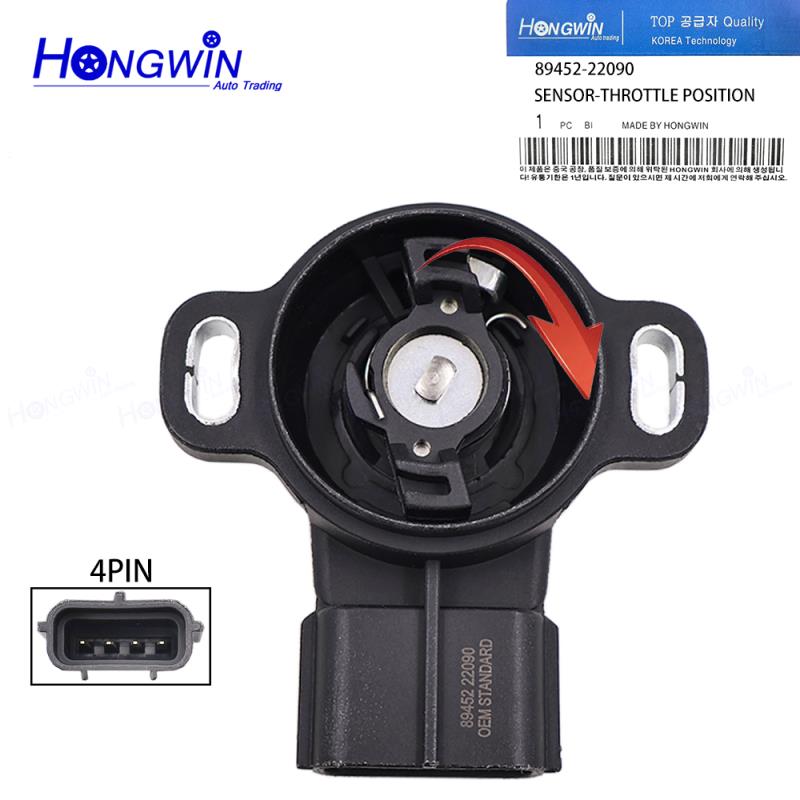 For Toyota Camry RAV4 Corolla Celica Tercel 4RUNNER MR2 PICKUP Fits LEXUS LS400 OE# 89452-22090 TPS Throttle Position Sensor