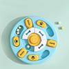 Interactive Dog Puzzle Toy Rotating Pet Leakage Tray Funny Pet Slow Food Bowl  Sniffing Hiding Food