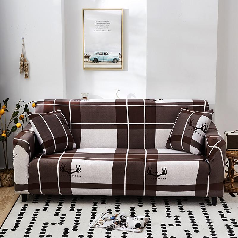Geometric Sofa Slipcovers Elastic Sofa Covers for Living Room Funda Sofa Chair Couch Cover Sofa Towel Home Decor 1/2/3/4-seater