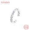 Классическое кольцо Lindon из стерлингового серебра 925 пробы с цирконом, женские ювелирные изделия, свадебный подарок для вечеринки