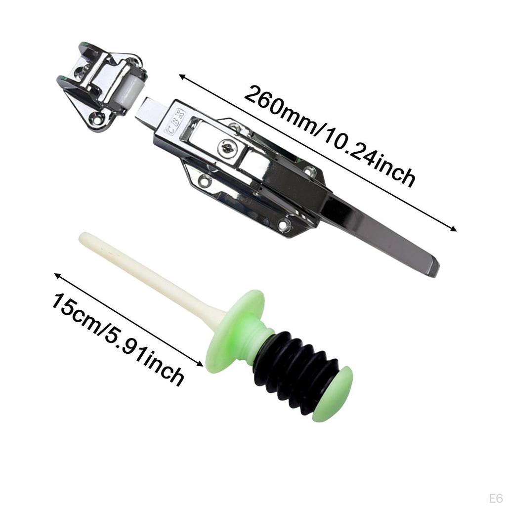 Ручка дверцы холодильника для запирающих механизмов морозильника