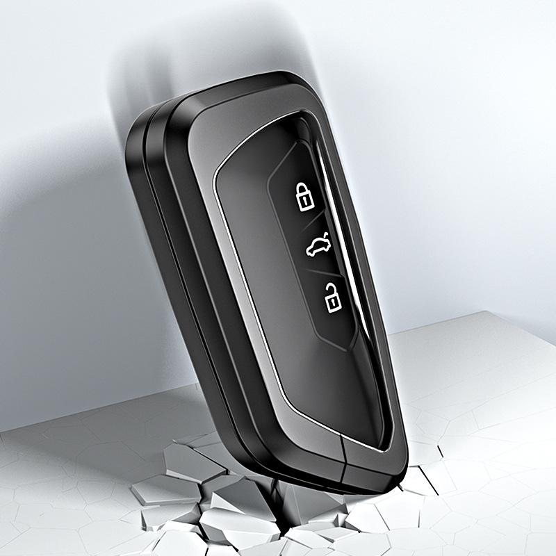 Volkswagen New Golf 8 Key Bag: Aluminum Alloy High-End Creative Key Cover