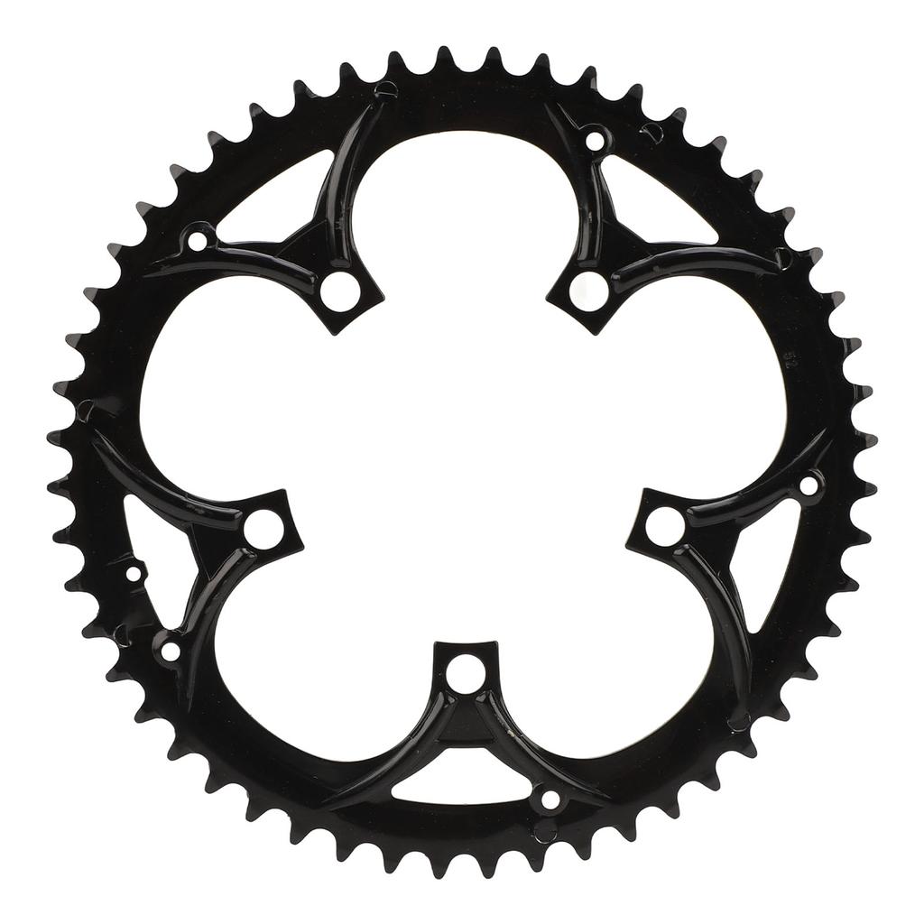 Cycle Chain Wheel Sprocket 52T Steel Sturdy Friction Reduction Chainring Sprocket for Tongsheng