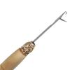 Wood Handle Crochet Needle Wig Hair Pulling Knitting Extension Threader Tool