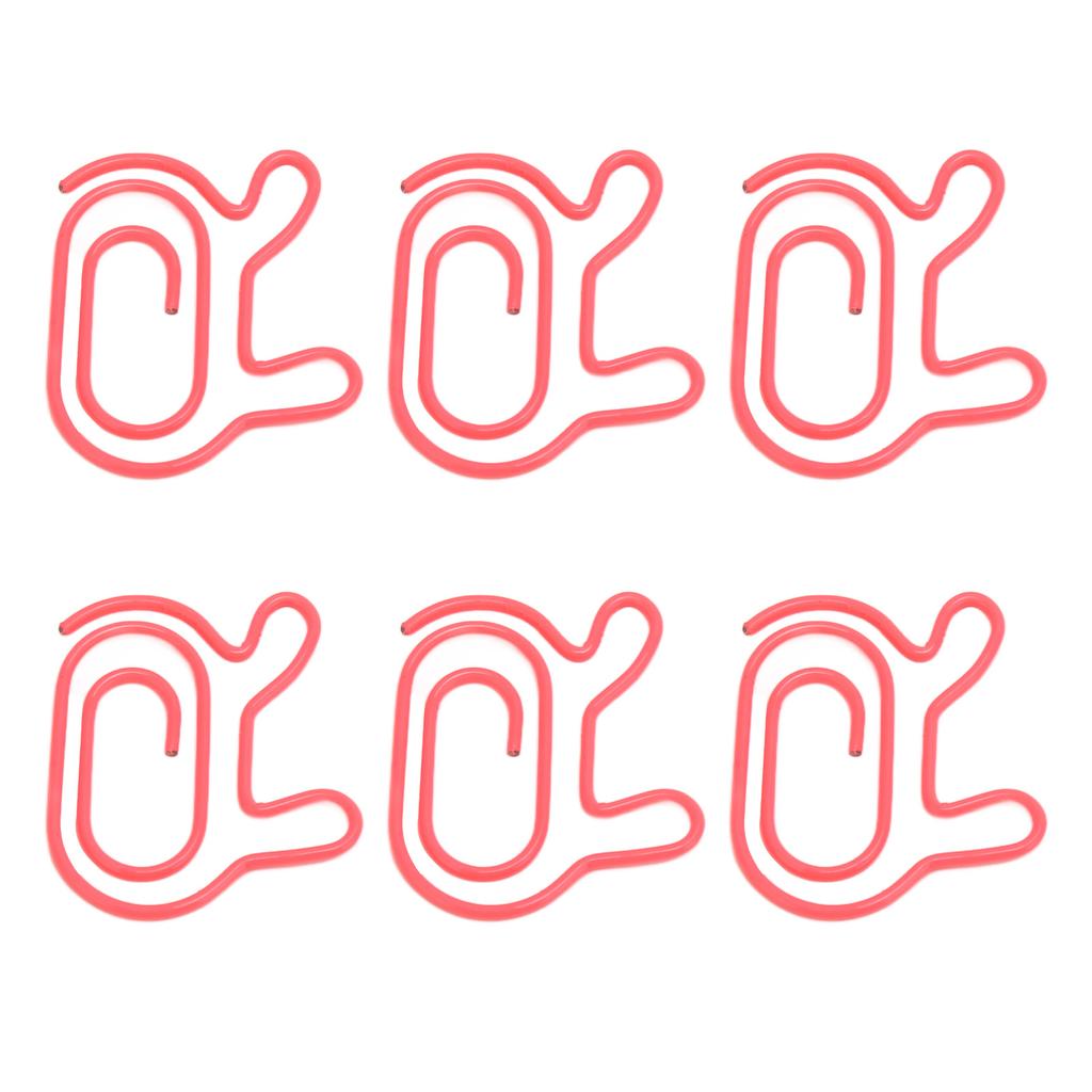 100 шт. Скрепки для бумаги с повышенной устойчивостью к скольжению, предотвращение ржавчины, процесс покрытия, изысканная офисная бумага 