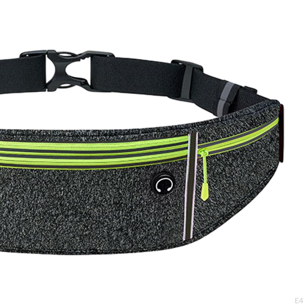 Running Belt Jogging Bag Fanny for Women Men Water Bottle Holder, Waist Pack Travel