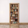 62KD для Креативной Наклейки на Дверь Книжный Шкаф Книжная Полка Обои Самоклеящаяся Стена