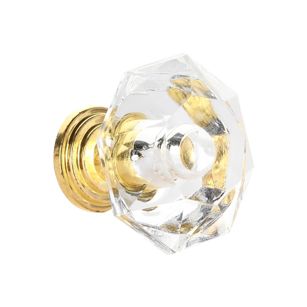 10pcs Cupboard Wardrobe Crystal Furniture Accessories Home Hardware Drawer Handle Pull Door Knob