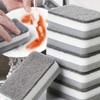 10pcs Double-sided Cleaning Spongs Household Scouring  Kitchen Wipe Dishwashing Sponge Cloth Dish Cleaning Towels Accessories