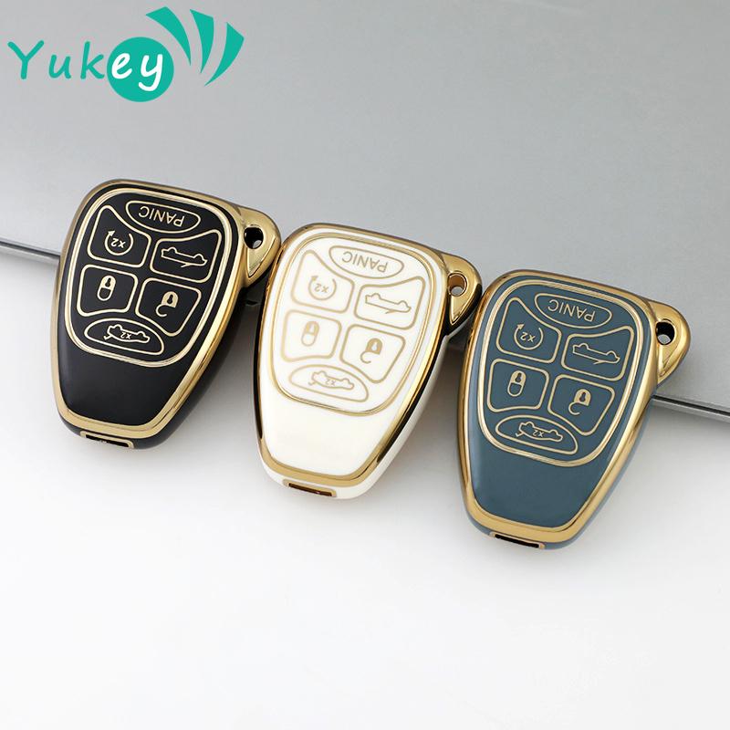 Для Chrysler Voyager Pacifica 300c PT Cruiser Dodge Caliber Avenger Jeep Grand Cherokee Compass Patriot чехол для ключа из ТПУ