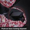 Windshield Phone Holder Crystal Phone Holder Crystal Rhinestones Dashboard Mounts Car Phone Holder