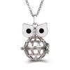 Mexico Chime Two-Color Feather Caller Locket Piano Ball Necklace Essential Oil Diffuser Perfume Musical Note Pendant New Jewelry