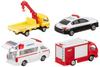 TAKARA TOMY Emergency Vehicle Set Mini Car Car Toy Male 3 Years Old and Over Toy Safety Standards Passed ST Mark Certification TOMICA "Tomica 5"