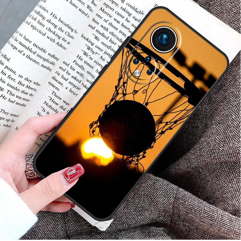 Чехол-баскетбольный мяч для Honor X9b X8b X6 X7 X8 X9 X6a X7a X8a X9a Honor 70 50 90 Lite Magic 6 5 Pro