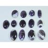 273Cts. Natural Amethyst Lace Agate Oval Cabochon Loose Gemstone 13 Pcs Lot C-816