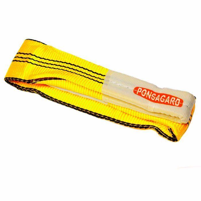 Corde - Ponsa - 030191004108 - Polyester Haute Ténacité - 380x30x35 Cm - Sécurité 7:1