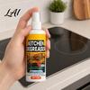 Range Hood Cleaner Grill Spray Heavy-Duty Grease Remover Kitchen Cleaner Effectively Easy Spray Remove Stains Degreaser for BBQ Grates Ovens