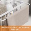 GAGUIUP Sponge Holder, Over-the-Faucet Storage Holder, Small Item Storage, Towel Rack, Breathable, Drainer, Rust-Resistant, White