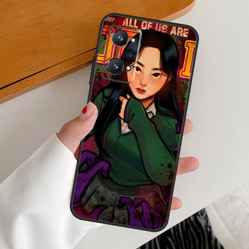 Все мы мертвы Горячий Для Realme GT7 GT6 15 Pro 10 11 12 13 14 Pro Plus C65 C63 C61 C55 C51 C53 C35 C75 C67 Чехол