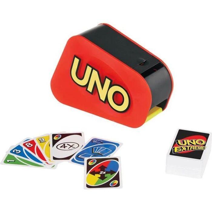 Uno Extrême, Family Card Game - From 7 Years GXY75 - Mattel Games
