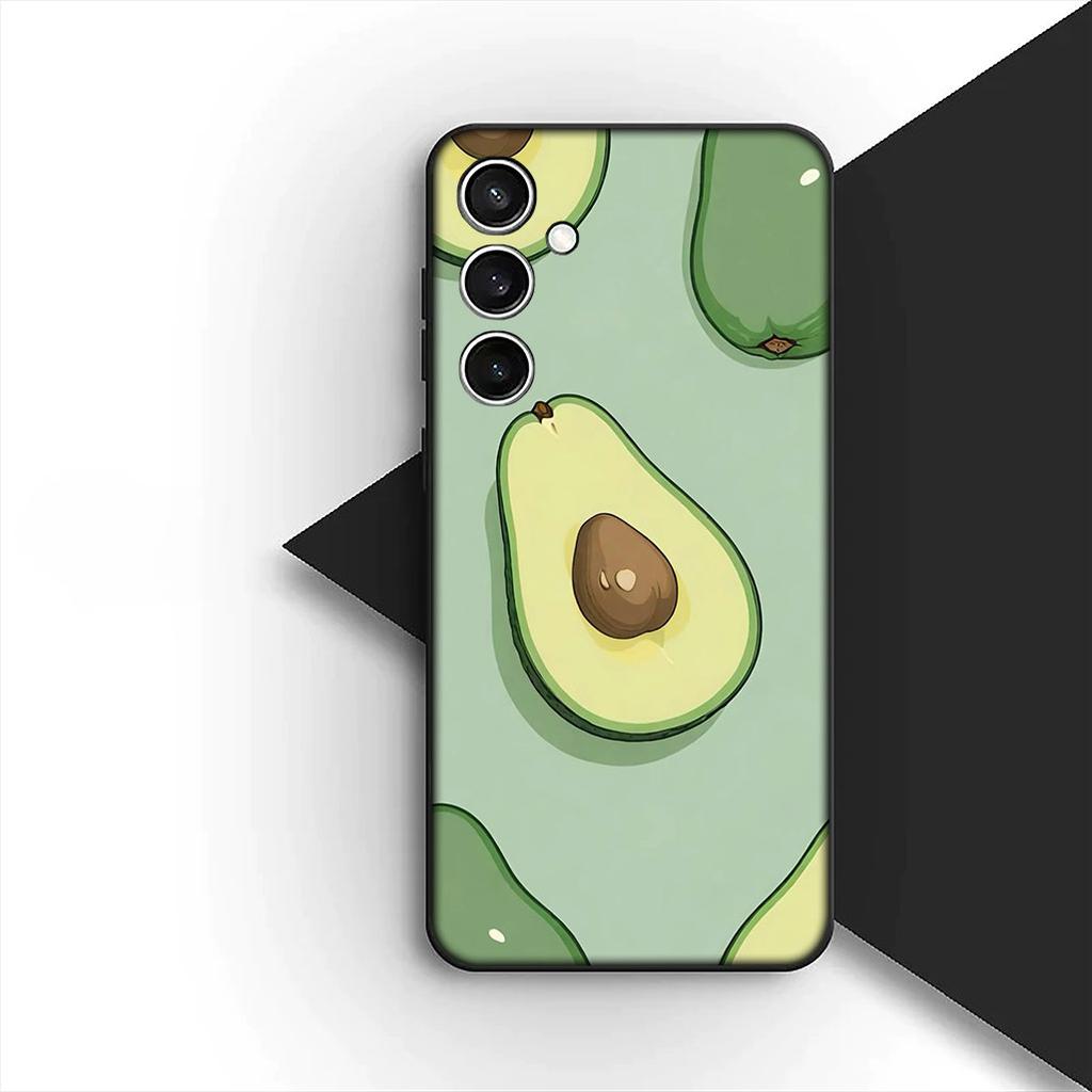 Cover for Motorola Moto G86 G57 E14 E15 G14 G34 G67 G84 G24 A54 G15 Power E22 Casing Phone Case Avocado Strawberry fruit Summer