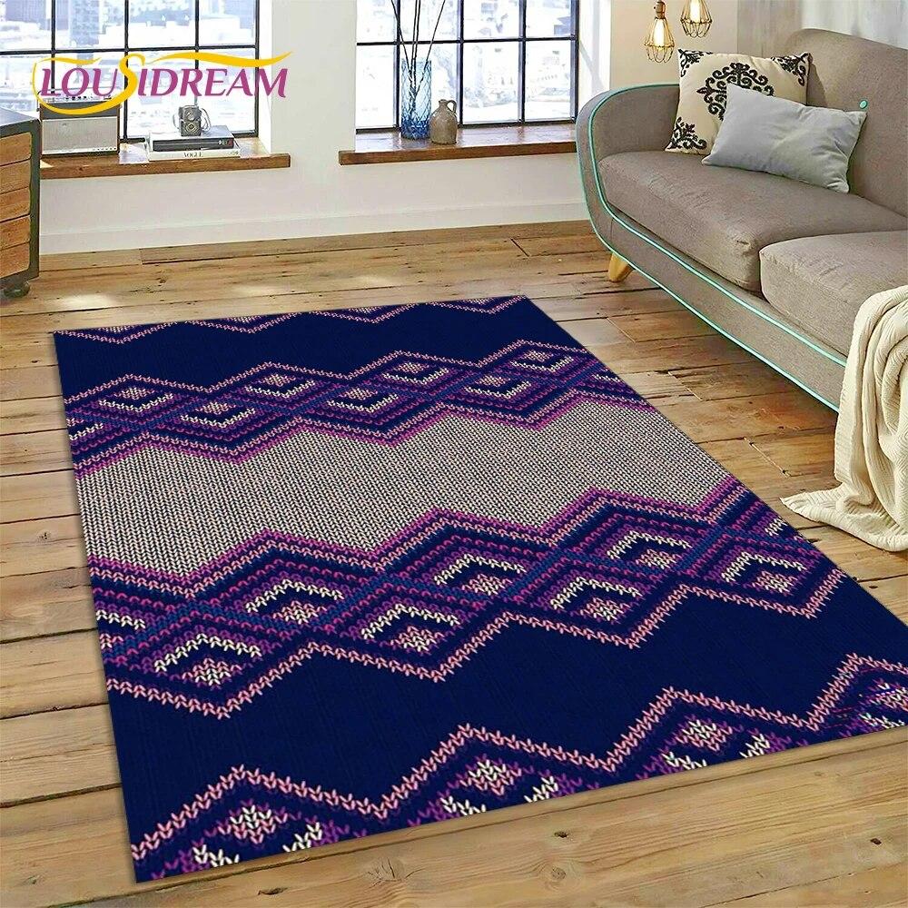 Classics Bohemia Nordic Turkish Celts Carpet Rug for Home Living Room Bedroom Sofa Doormat Decor,kid Area Rug Non-slip Floor Mat