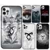 Чехол для телефона Сумеречные охотники для iPhone 14 15 16 Pro Max 12 13 Mini 11 Pro Max XR 15 16 Plus 16e Чехол Coque