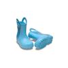 Crocs Официальные детские сапоги Crocs Handle It Rain Boot с блестками Mist Tg 25skbt211272 