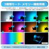 CARVANTA Поворотный USB-светодиод для салона автомобиля, 8 цветов RGB, реверсивный, 2 шт., тип-А, освещение 160°, поворотная вилка, напрямую из Японии