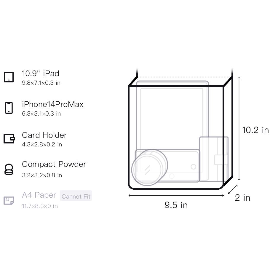 New PUMA Fabric Shoulder Bag Crossbody Bag Regular Unisex Black 074526-01